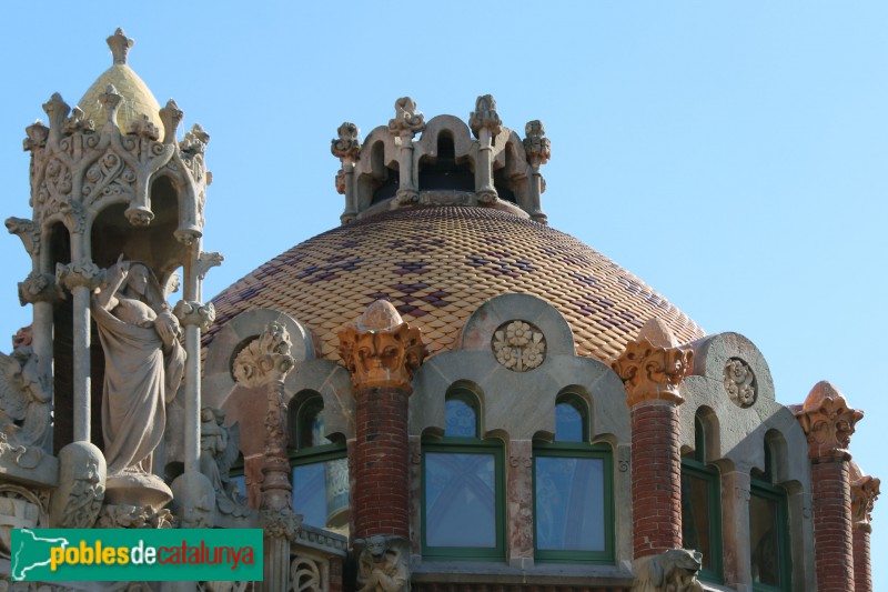 Hospital de Sant Pau - Pavelló de Sant Salvador (Foto: Albert Esteves, 2021) Hospital de Sant Pau - Pavelló de Sant Salvador