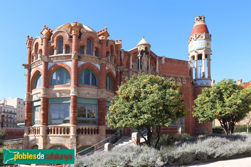 Hospital de Sant Pau - Pavelló de la Mare de Déu del Carme (Foto: Albert Esteves, 2021) Hospital de Sant Pau - Pavelló de la Mare de Déu del Carme
