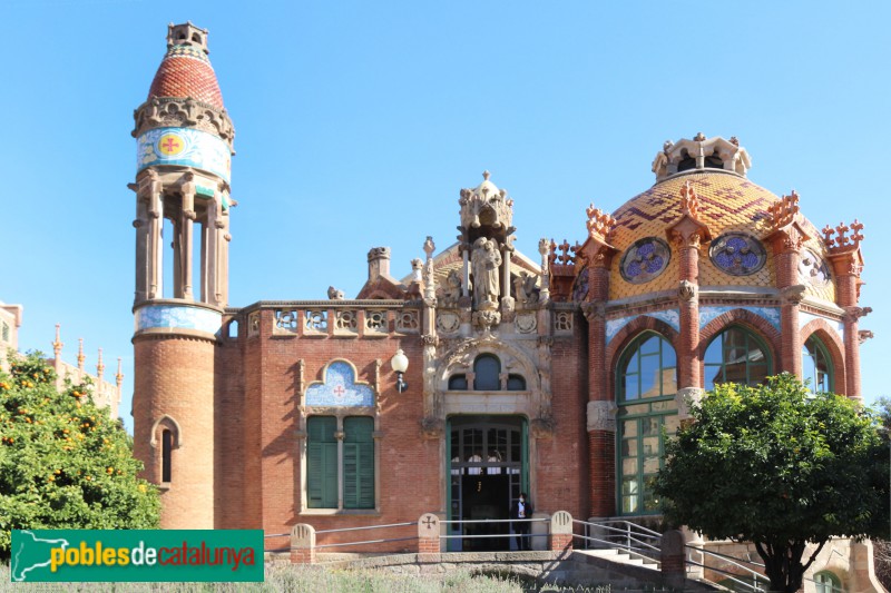 Hospital de Sant Pau - Pavelló de Sant Rafael (Foto: Albert Esteves, 2021) Hospital de Sant Pau - Pavelló de Sant Rafael