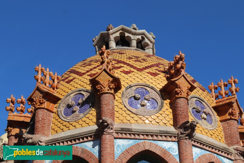 Hospital de Sant Pau - Pavelló de Sant Rafael (Foto: Albert Esteves, 2021) Hospital de Sant Pau - Pavelló de Sant Rafael