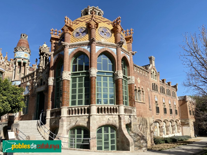 Hospital de Sant Pau - Pavelló de Sant Rafael (Foto: Albert Esteves, 2021) Hospital de Sant Pau - Pavelló de Sant Rafael