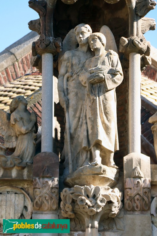 Hospital de Sant Pau - Pavelló de Sant Rafael (Foto: Albert Esteves, 2021) Hospital de Sant Pau - Pavelló de Sant Rafael