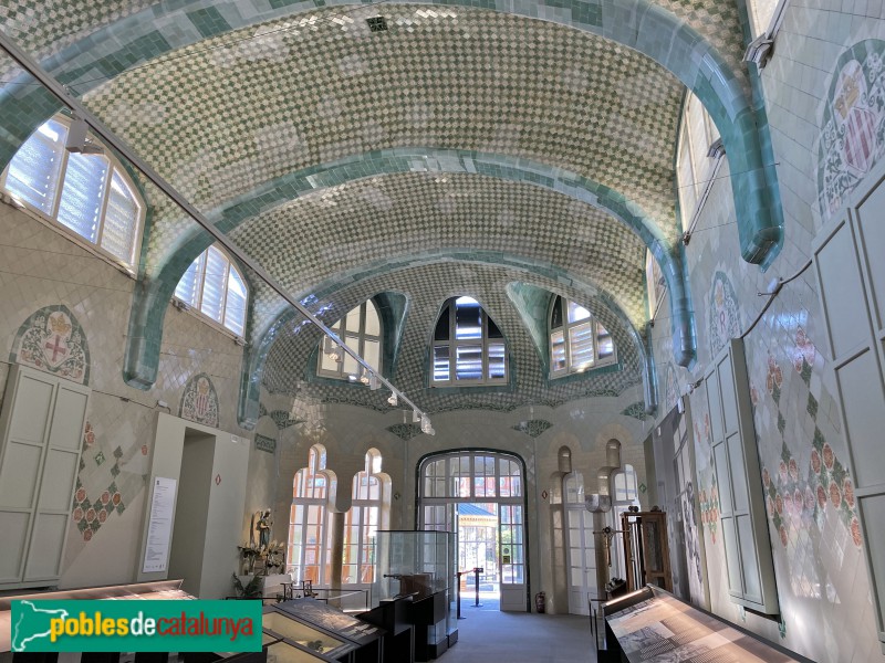 Hospital de Sant Pau - Pavelló de Sant Rafael (Foto: Albert Esteves, 2021) Hospital de Sant Pau - Pavelló de Sant Rafael