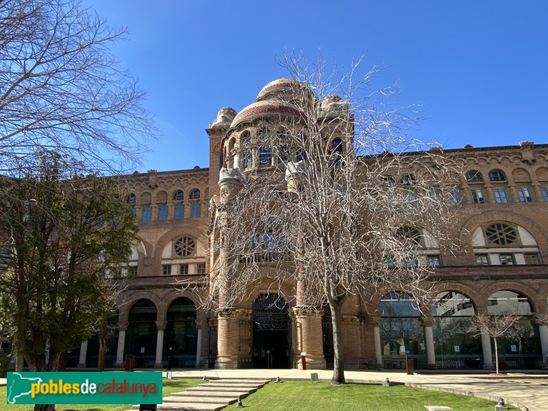 Hospital de Sant Pau - Pavelló de Convalescència. Façana exterior