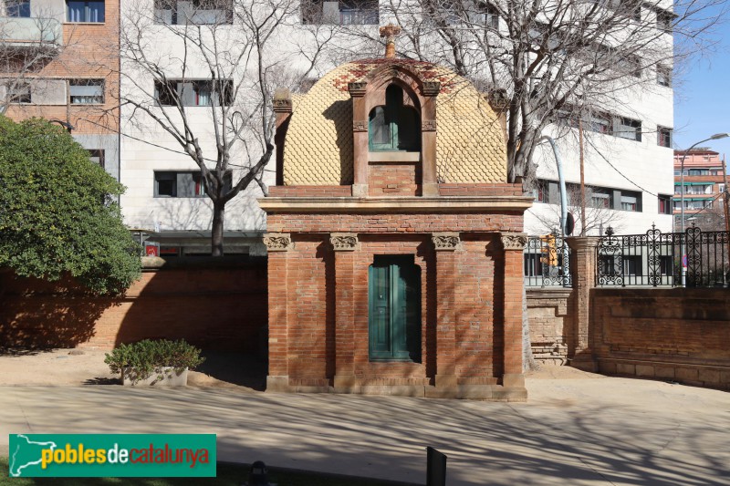 Hospital de Sant Pau - Pavelló de Convalescència (Foto: Albert Esteves, 2021) Hospital de Sant Pau - Pavelló de Convalescència