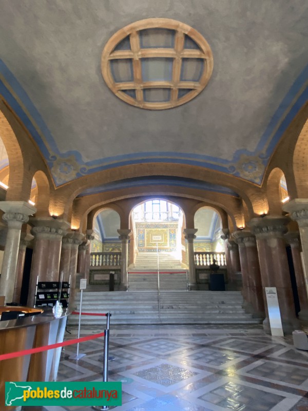 Hospital de Sant Pau - Pavelló de Convalescència (Foto: Albert Esteves, 2021) Hospital de Sant Pau - Pavelló de Convalescència