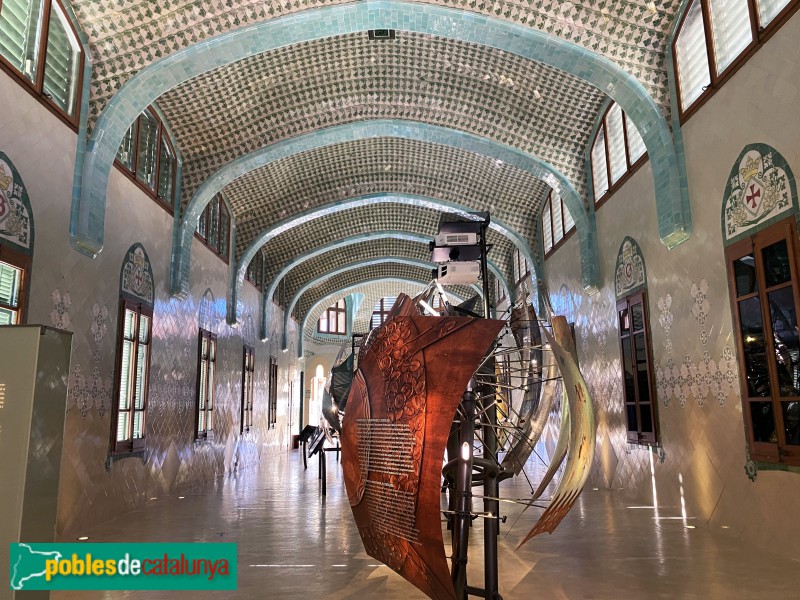 Hospital de Sant Pau - Pavelló de Sant Salvador (Foto: Albert Esteves, 2021) Hospital de Sant Pau - Pavelló de Sant Salvador