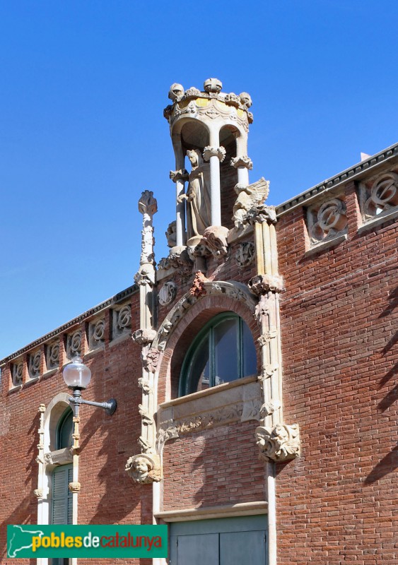 Hospital de Sant Pau - Pavelló de la Puríssima Concepció (Foto: Albert Esteves, 2021) Hospital de Sant Pau - Pavelló de la Puríssima Concepció