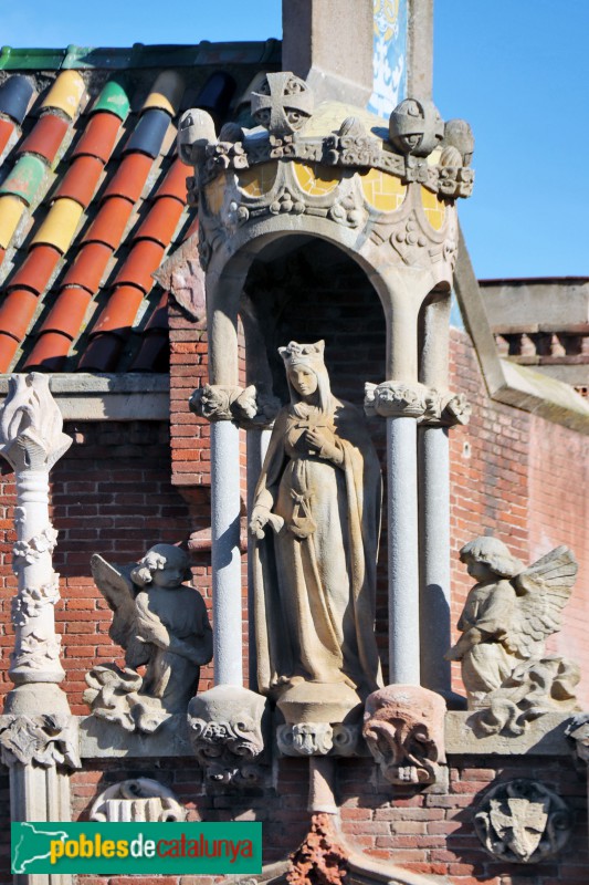 Hospital de Sant Pau - Pavelló de la Puríssima Concepció (Foto: Albert Esteves, 2021) Hospital de Sant Pau - Pavelló de la Puríssima Concepció