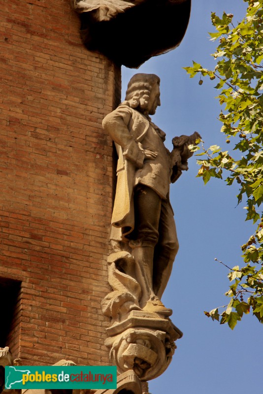 Hospital de Sant Pau - Jaume Salvador (Eusebi Arnau) (Foto: Amadalvarez - Llicència “Creative Commons Attribution-Share Alike 4.0 International” (https://creativecommons.org/licenses/by-sa/4.0/deed.en)) Hospital de Sant Pau - Jaume Salvador (Eusebi Arnau)