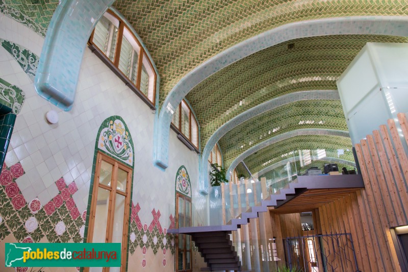 Hospital de Sant Pau - Pavelló de Sant Leopold. Interior