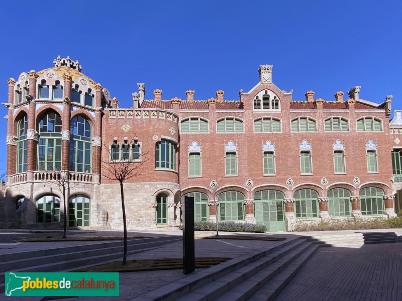 Hospital de Sant Pau - Pavelló de Sant Salvador (Foto: Albert Esteves, 2021) Hospital de Sant Pau - Pavelló de Sant Salvador