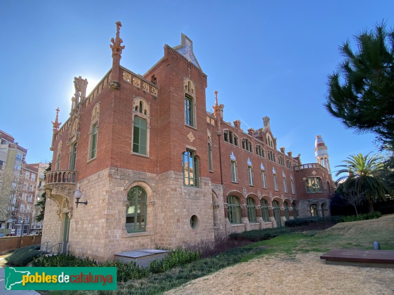 Hospital de Sant Pau - Pavelló de Sant Salvador (Foto: Albert Esteves, 2021) Hospital de Sant Pau - Pavelló de Sant Salvador
