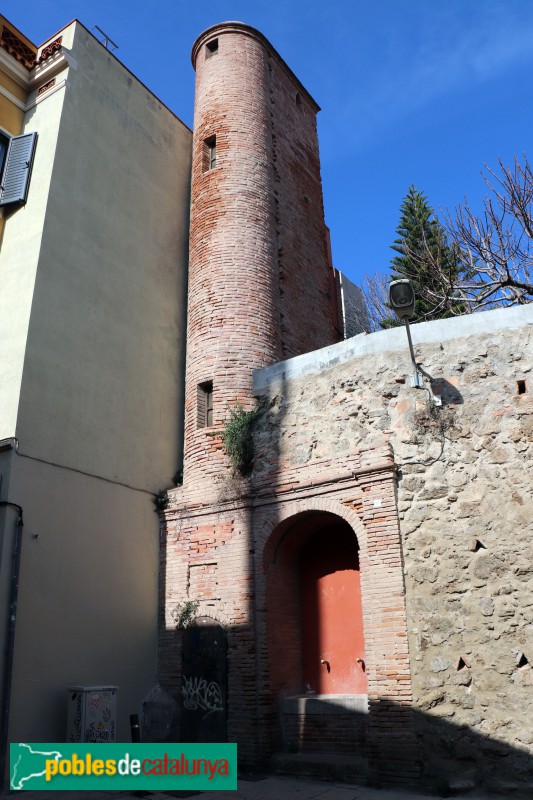 Barcelona - Torre d'aigua del carrer Galla