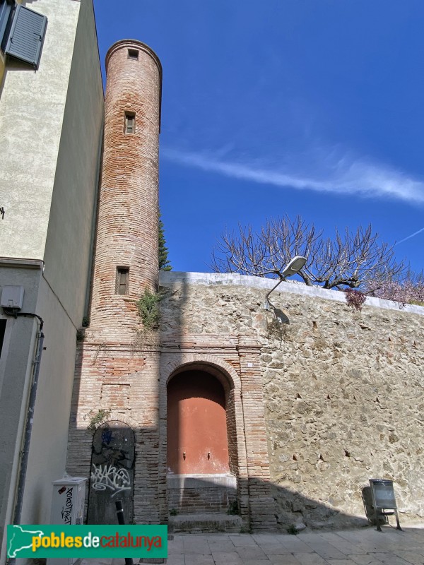 Barcelona - Torre d'aigua del carrer Galla