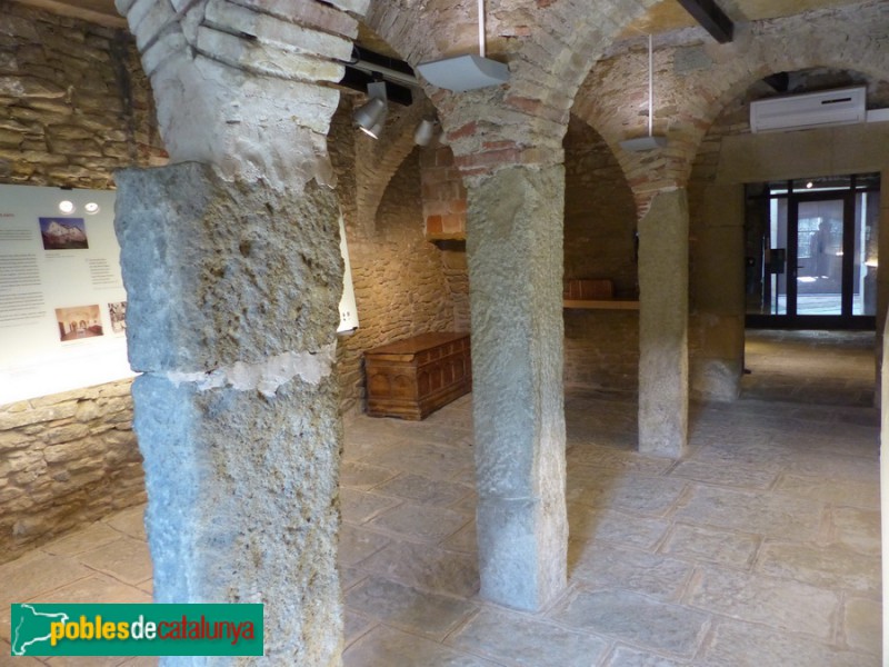 Casa Museu Verdaguer. Planta baixa (Foto: Graciel·la Vidal, 2021) Casa Museu Verdaguer. Planta baixa