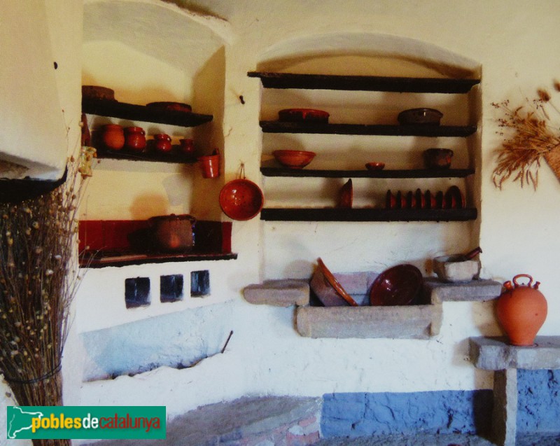 Casa Museu Verdaguer. Cuina (Foto: Fundació Jacint Verdaguer, 2021) Casa Museu Verdaguer. Cuina