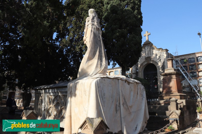 Cementiri d'Horta  - Sepulcre Francesc Sans