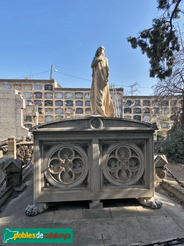 Cementiri d'Horta  - Sepulcre Francesc Sans