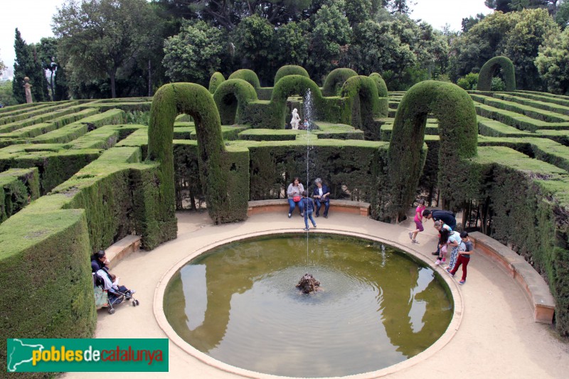 Barcelona - Jardins del Laberint d'Horta (Foto: Albert Esteves, 2014) Barcelona - Jardins del Laberint d'Horta