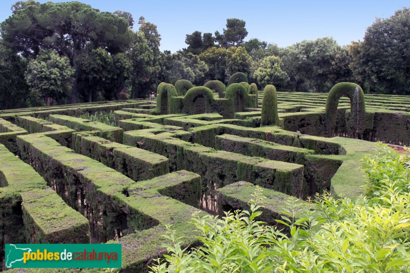 Barcelona - Jardins del Laberint d'Horta (Foto: Albert Esteves, 2014) Barcelona - Jardins del Laberint d'Horta