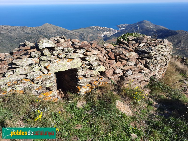 Portbou - Ruïnes del castell de Querroig