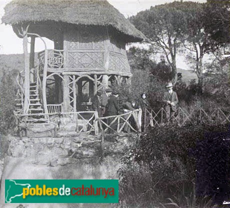 Barcelona - Jardins del Laberint d'Horta (Foto: <i>Francesc Blasi -Arxiu Fotogràfic Centre Excursionista de Catalunya-</i>, 1912) Barcelona - Jardins del Laberint d'Horta