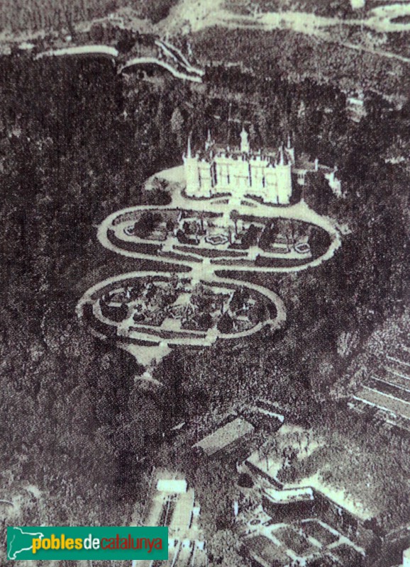 Barcelona - Palau de les Heures, foto de l'any 1935