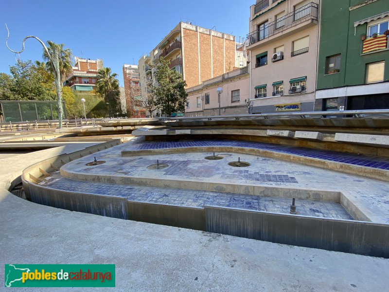 Barcelona - Plaça d'Àngel Pestaña (Foto: Albert Esteves, 2021) Barcelona - Plaça d'Àngel Pestaña