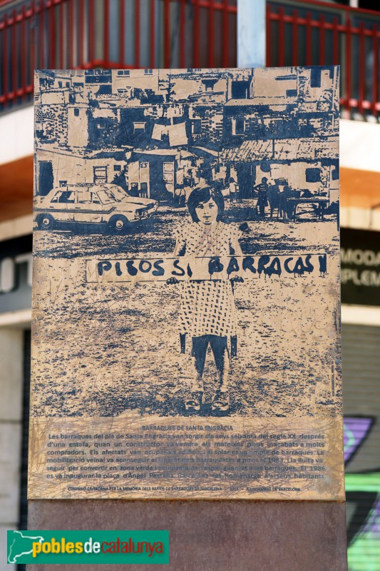 Barcelona - Plaça d'Àngel Pestaña