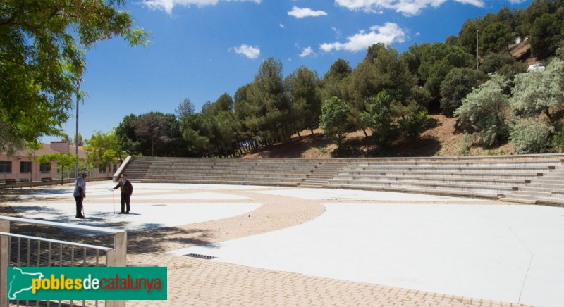 Barcelona - Parc del Pla de Fornells. Amfiteatre