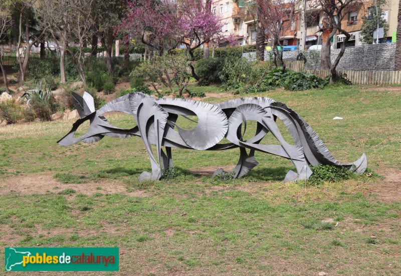 Barcelona - Escultura La Guineu