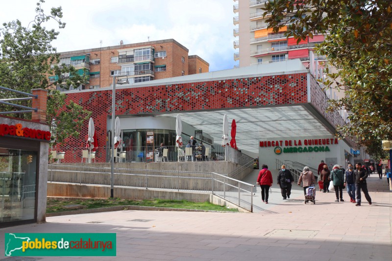 Barcelona - Mercat de la Guineueta (Foto: Albert Esteves, 2021) Barcelona - Mercat de la Guineueta