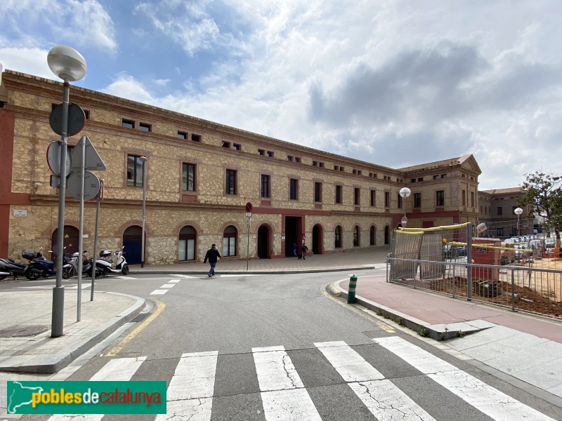 Barcelona - Institut Mental de la Santa Creu (Foto: Albert Esteves, 2021) Barcelona - Institut Mental de la Santa Creu