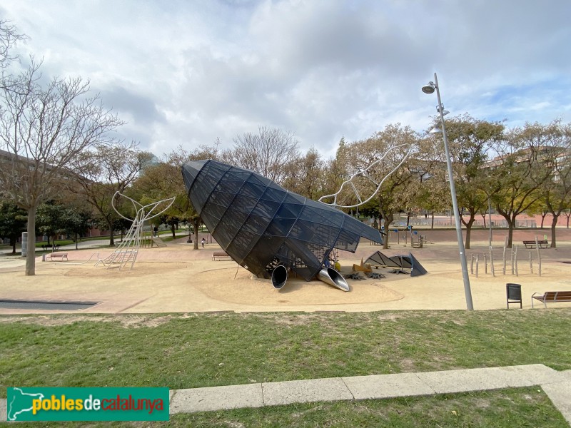 Barcelona - Parc Central de Nou Barris. La Balena