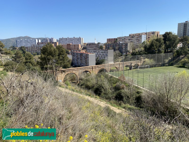 Barcelona - Aqüeducte del Baix Vallès (Foto: Albert Esteves, 2021) Barcelona - Aqüeducte del Baix Vallès