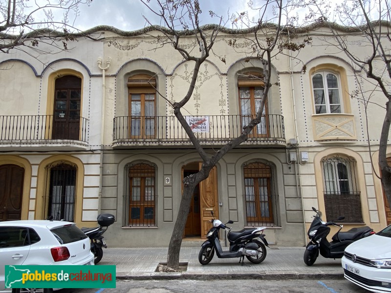 Sant Feliu de Llobregat - Cases Passeig Bertrand