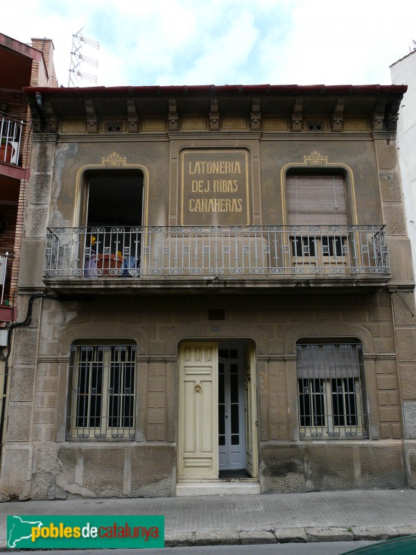 Sant Feliu de Llobregat - Sant Llorenç, 25-27, abans de la restauració