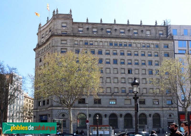 Barcelona - Banc d'Espanya (Foto: Albert Esteves, 2021) Barcelona - Banc d'Espanya