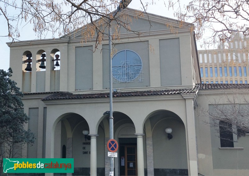 L'Hospitalet de Llobregat - Església de Sant Isidre (Foto: Anna Corcoll, 2021) L'Hospitalet de Llobregat - Església de Sant Isidre