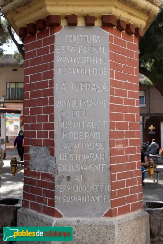 L'Hospitalet de Llobregat - Font de la plaça Espanyola