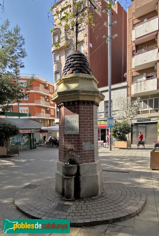 L'Hospitalet de Llobregat - Font de la plaça Espanyola