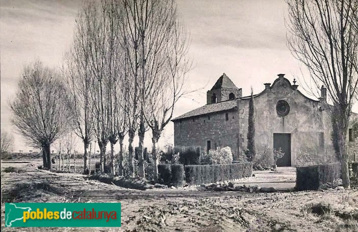 L'Hospitalet de Llobregat - Santa Maria de Bellvitge. Postal antiga