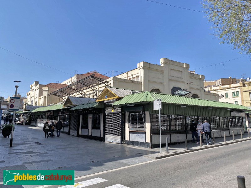 L'Hospitalet de Llobregat - Mercat de Collblanc (Foto: Albert Esteves, 2021) L'Hospitalet de Llobregat - Mercat de Collblanc