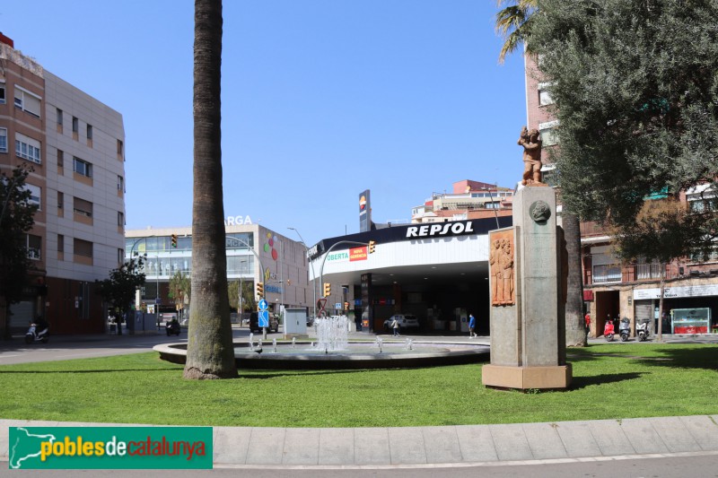 L´Hospitalet de Llobregat - Monument a Clavé