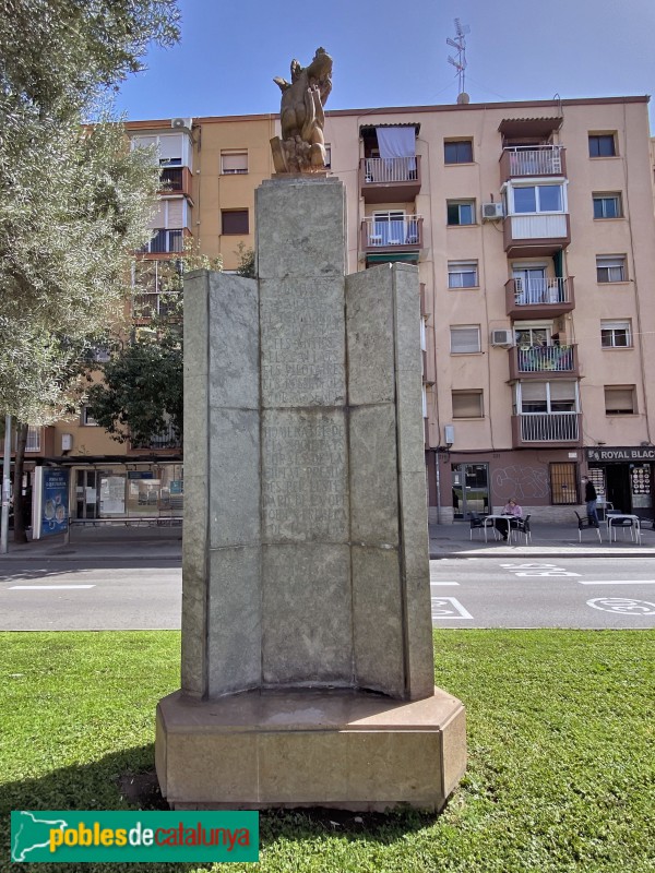 L´Hospitalet de Llobregat - Monument a Clavé