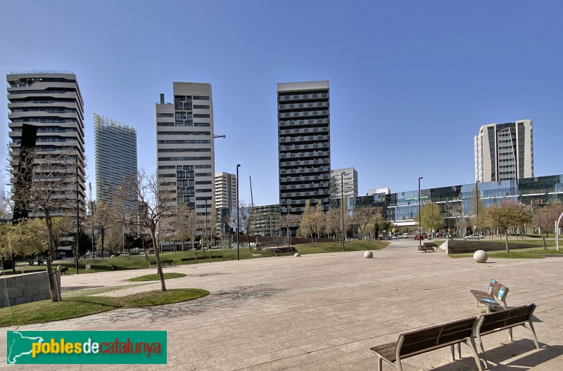 L'Hospitalet de Llobregat - Plaça Europa (Foto: Albert Esteves, 2021) L'Hospitalet de Llobregat - Plaça Europa