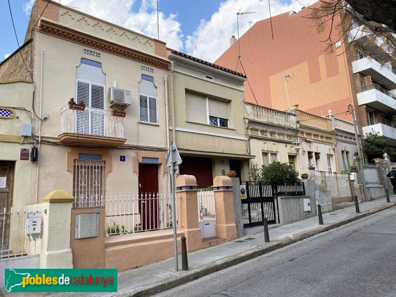 Sant Feliu de Llobregat - Cases del passeig Comte de Vilardaga