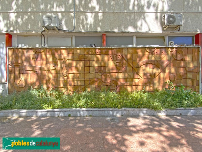 L'Hospitalet de Llobregat - Mural de l'Estació