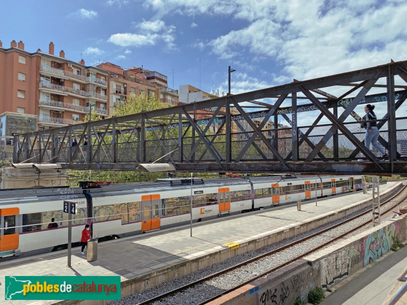 L'Hospitalet de Llobregat - Pont de l'Estació (Foto: Albert Esteves, 2021) L'Hospitalet de Llobregat - Pont de l'Estació